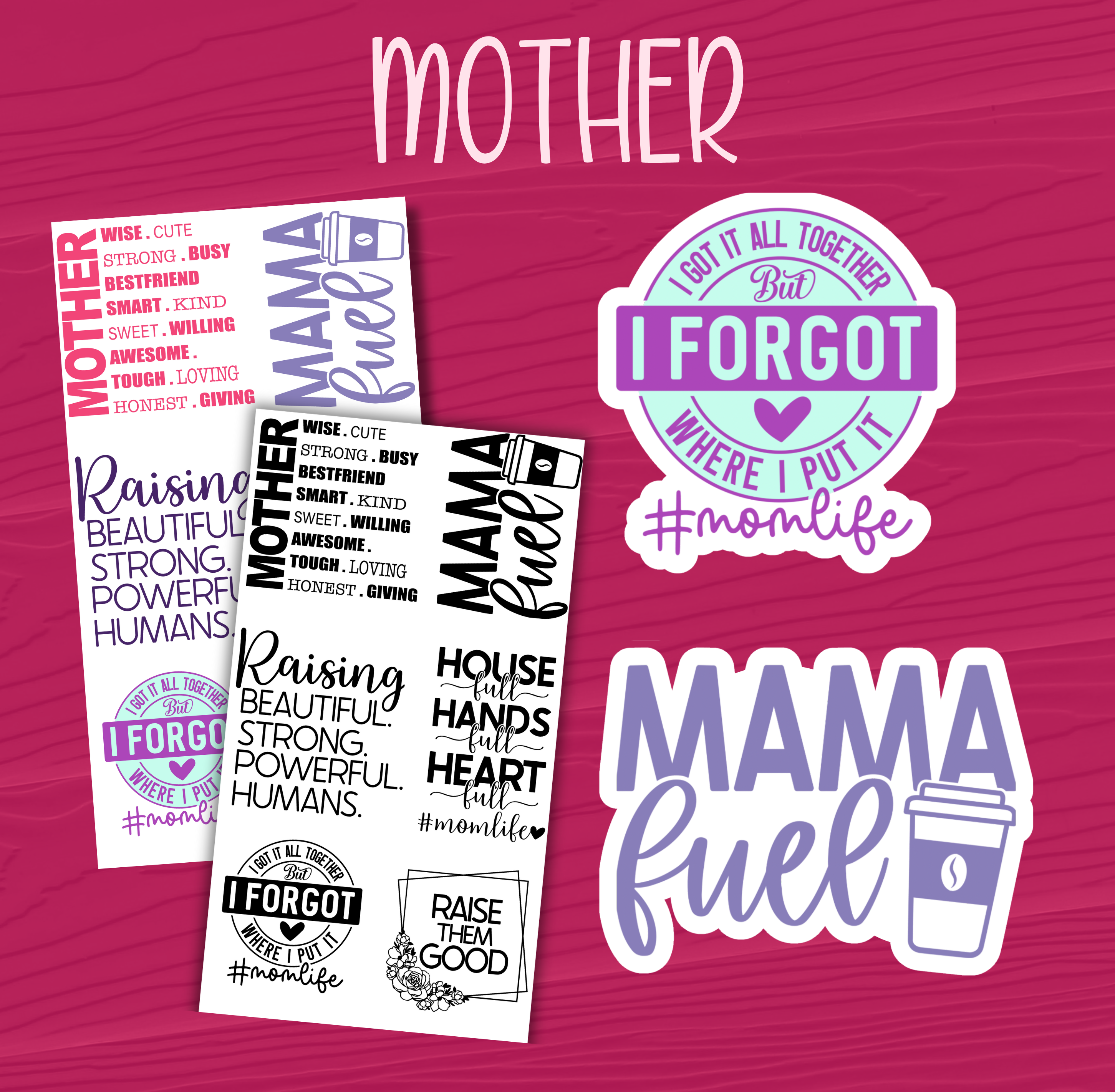 Mother Stickers