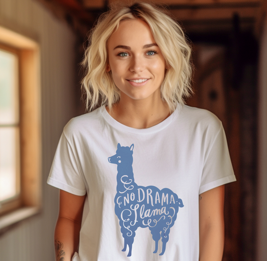 No Drama Llama Shirt