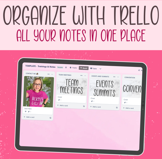 Organize Your Trainings & Notes with Trello