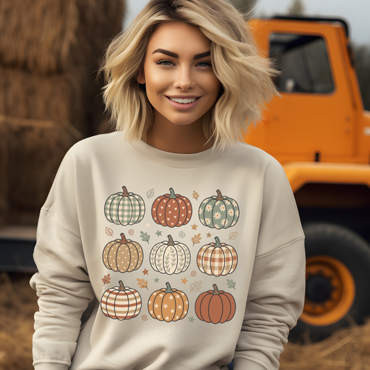 Patterned Pumpkin Shirt
