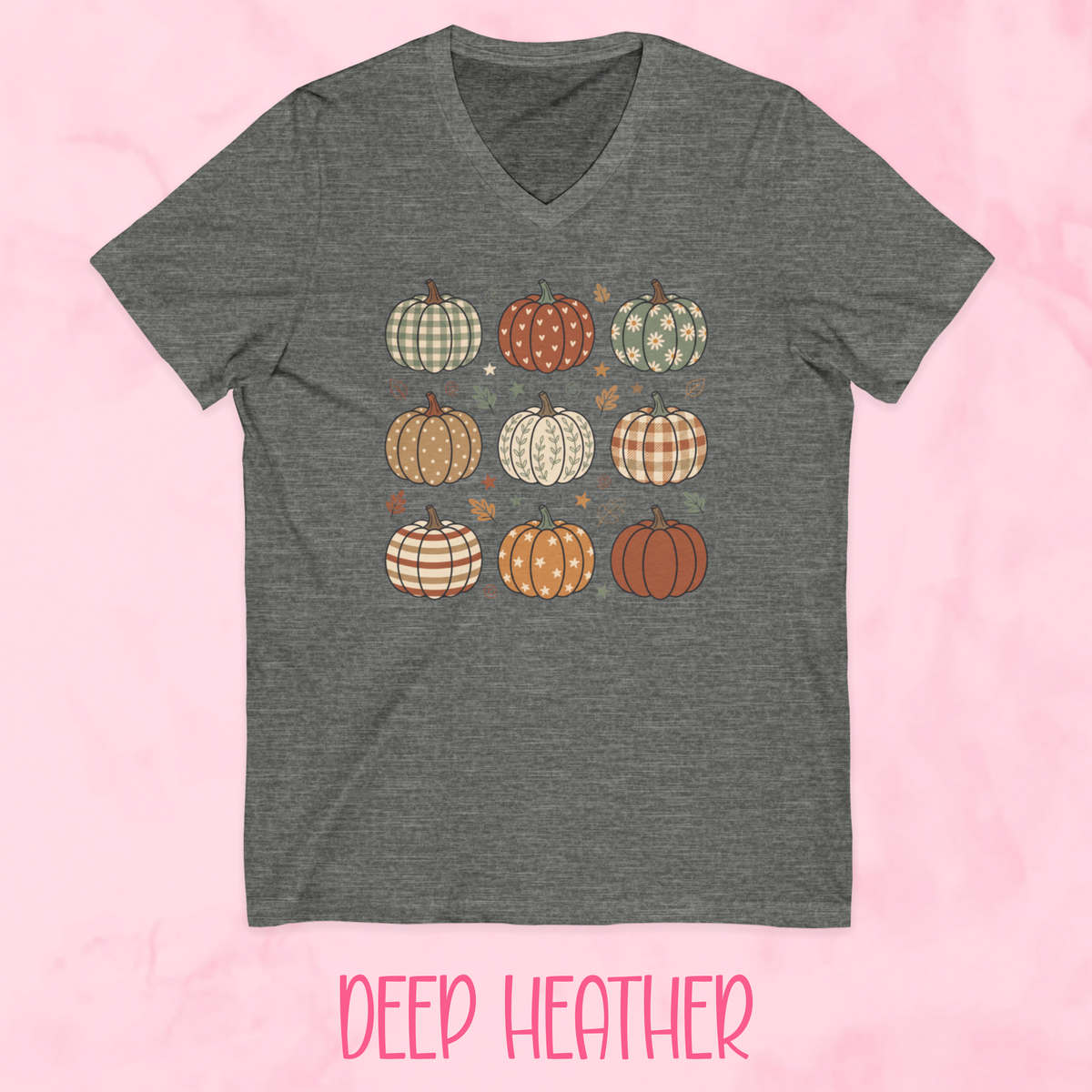 Patterned Pumpkin Shirt