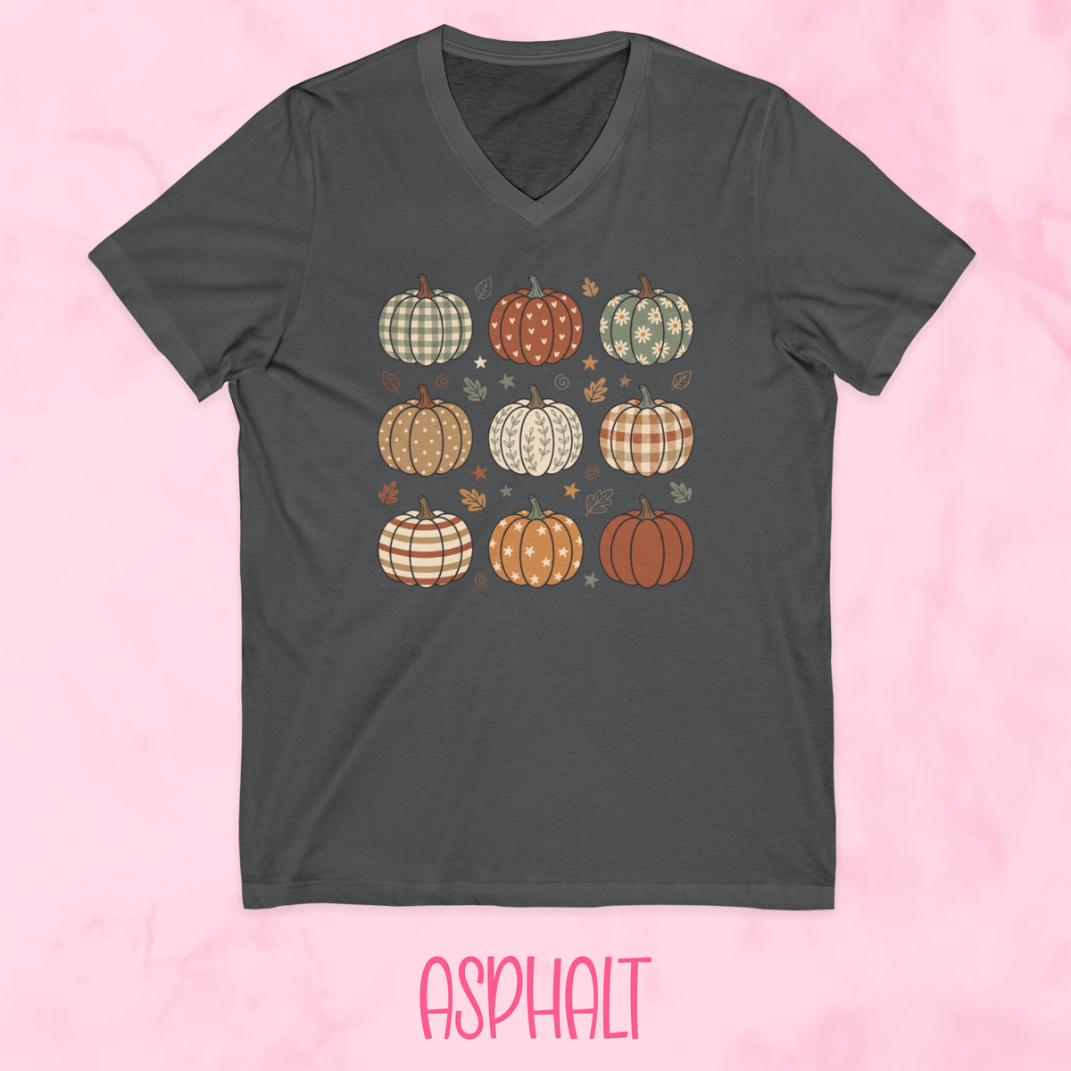 Patterned Pumpkin Shirt