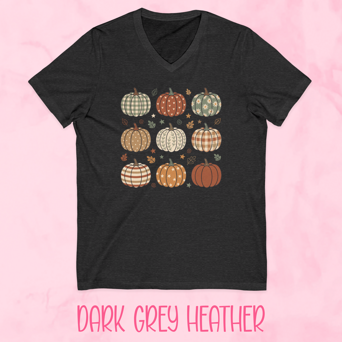 Patterned Pumpkin Shirt