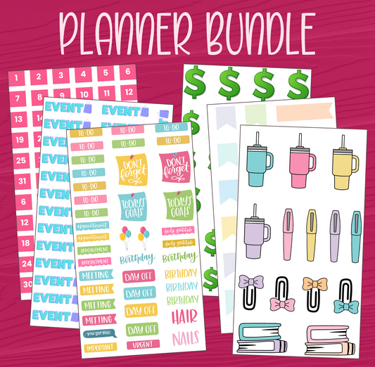 Planner Sticker Bundle