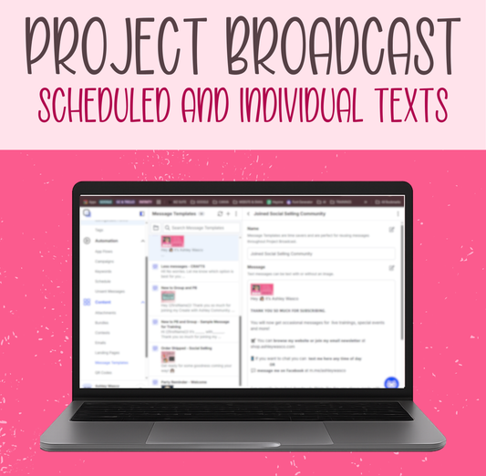 Project Broadcast App Training