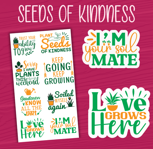 Seeds of Kindness Stickers