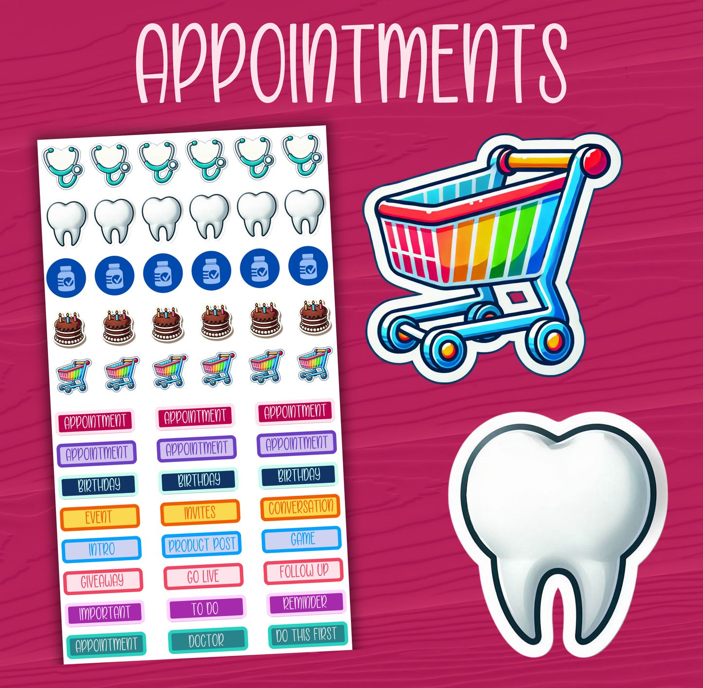 Appointment Stickers