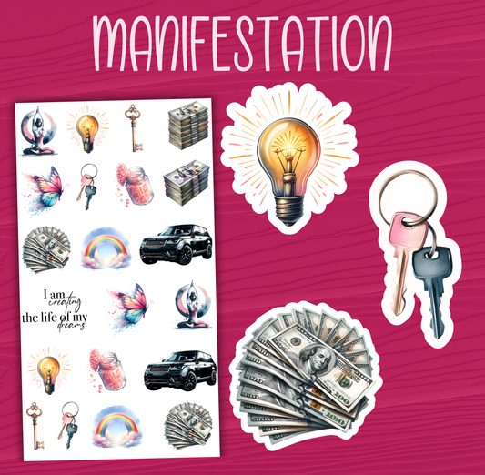 Manifestation Stickers