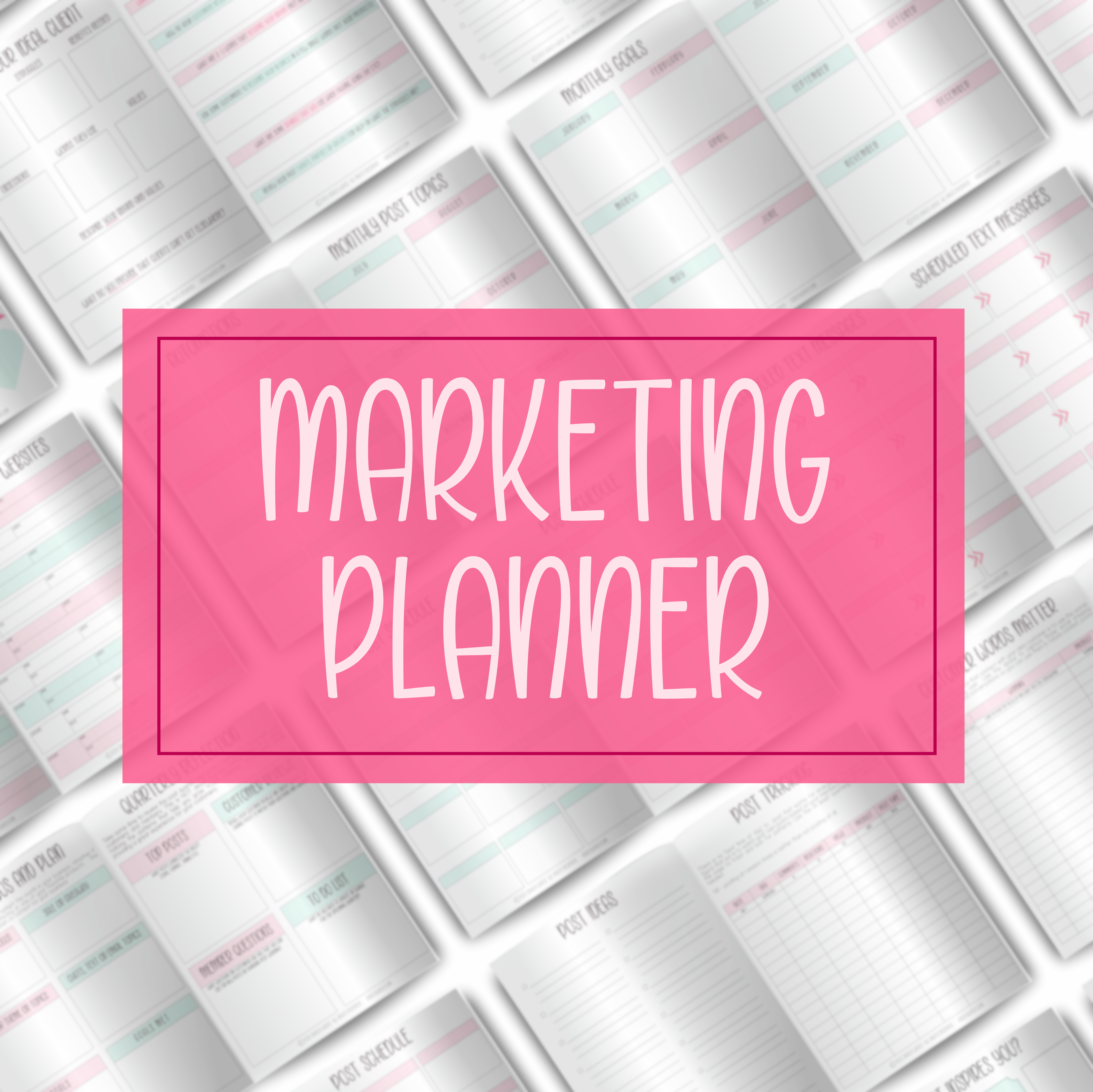 Marketing & Social Media Planner