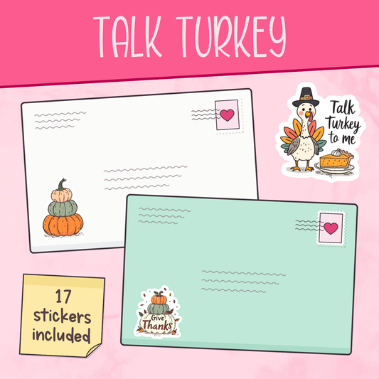Talk Turkey Stickers