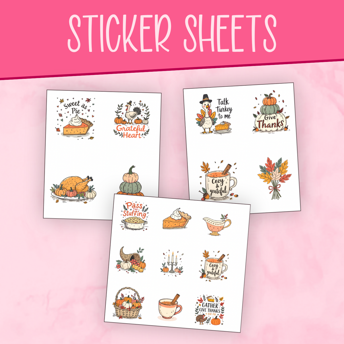 Talk Turkey Stickers