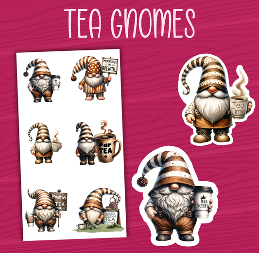 Tea Gnome Stickers