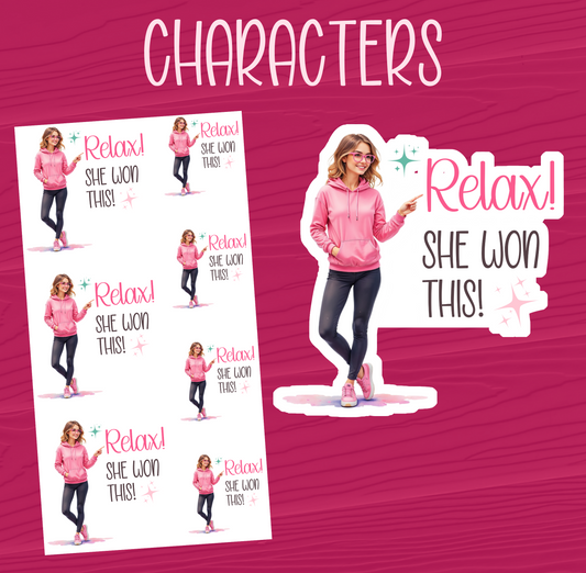 Custom Character Stickers