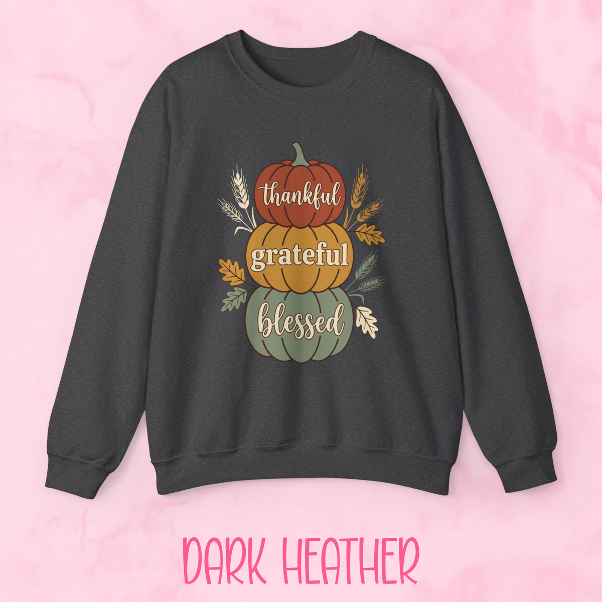 Thankful Grateful Blessed Pumpkins Shirt