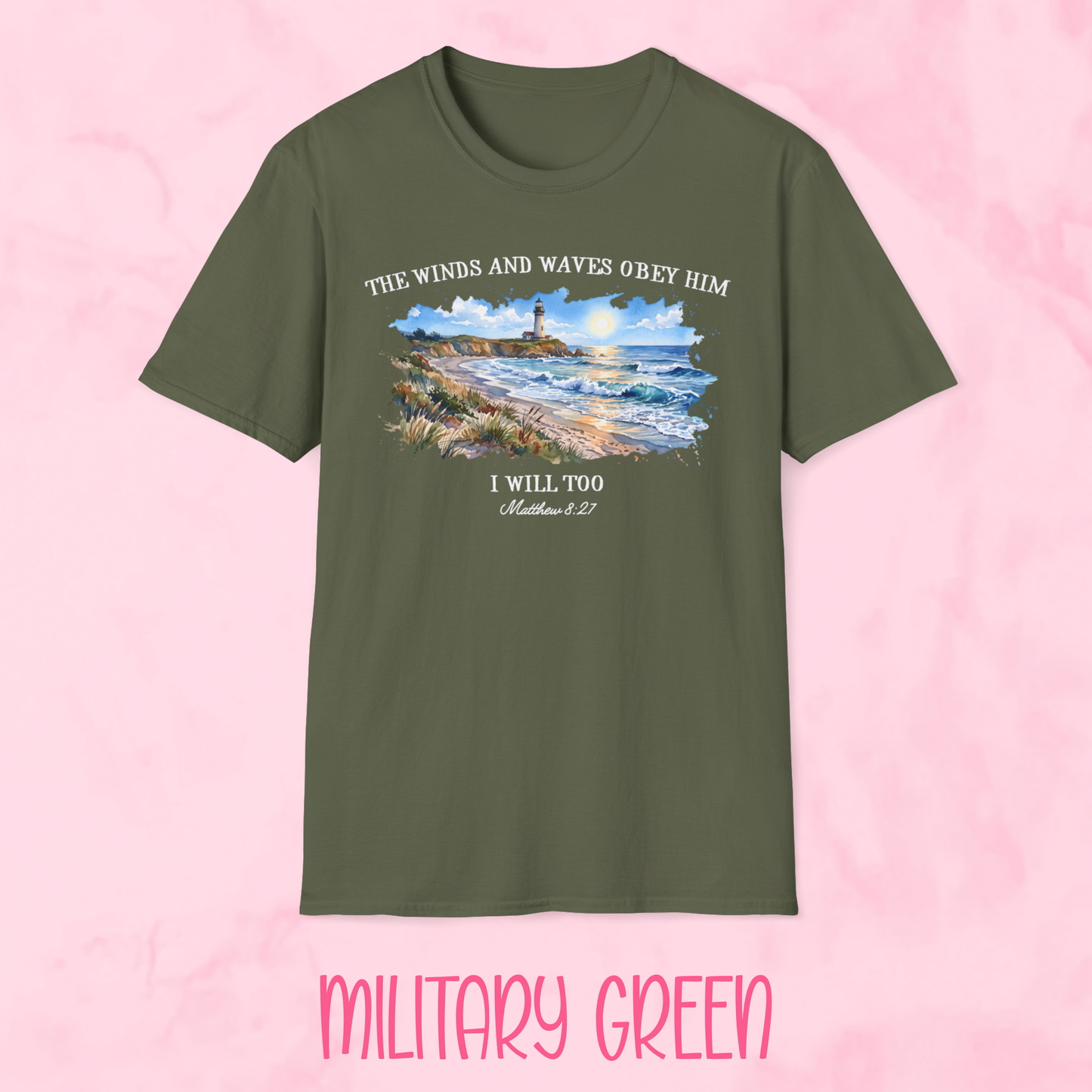 Winds & Waves Obey Him Shirt