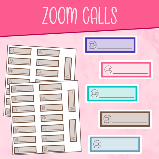 Zoom Call Stickers