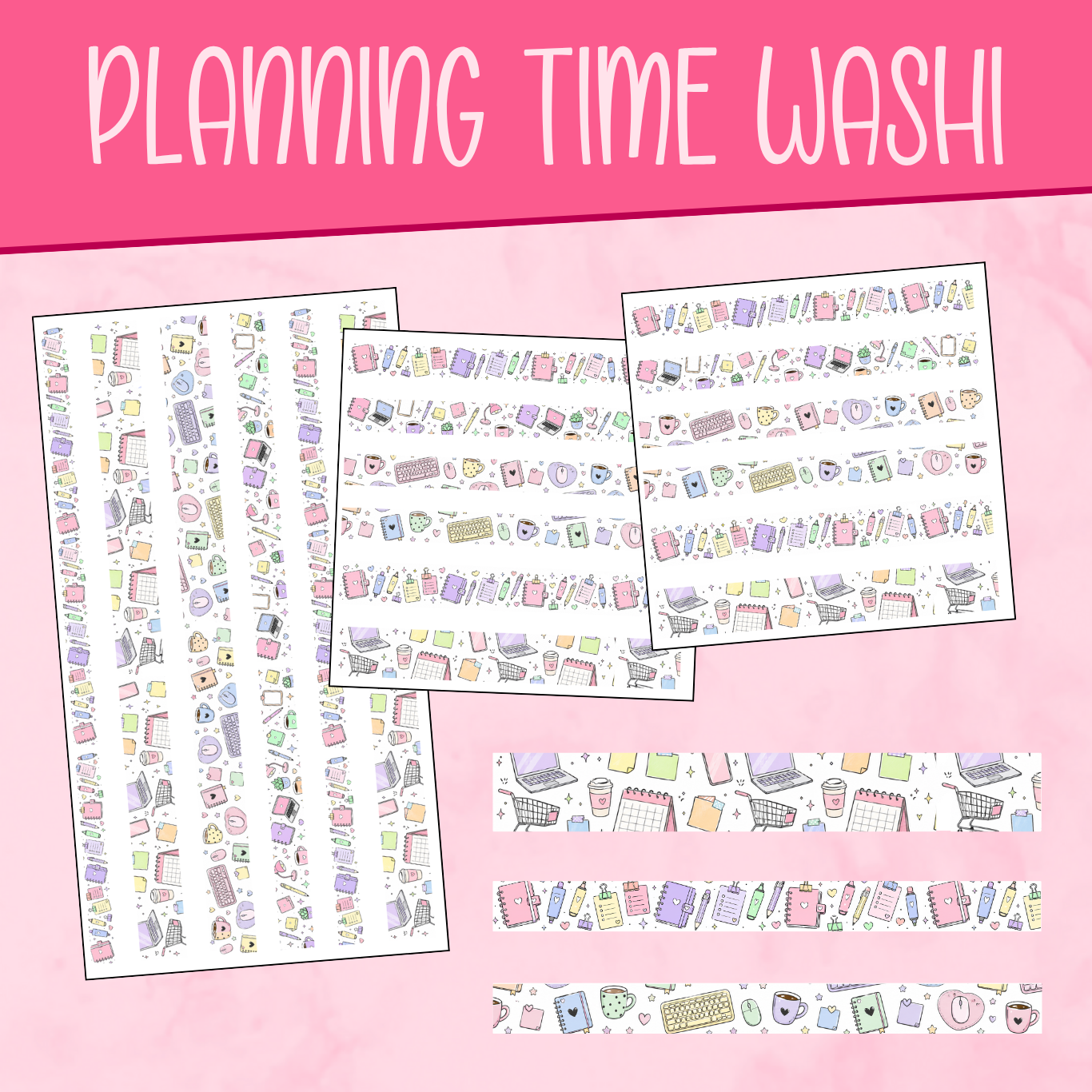 Planning Time Washi Stickers
